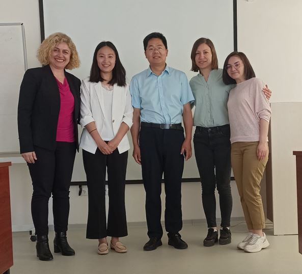 Çin Changzhou Institute of Technology'den Misafirlerimizi Ağırladık