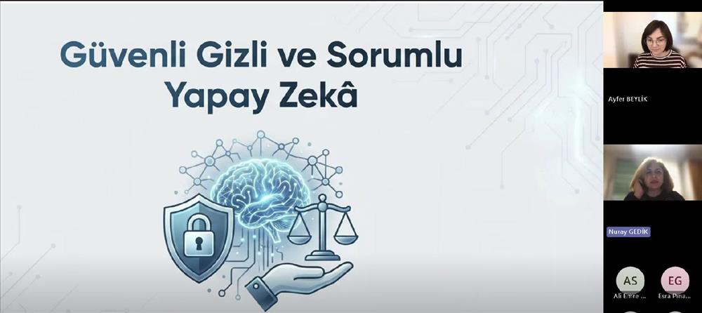 ÖGEB & ESTUZEM İş Birliğiyle “Güvenli, Gizli ve Sorumlu Yapay Zekâ” Başlıklı Eğitim Gerçekleştirildi